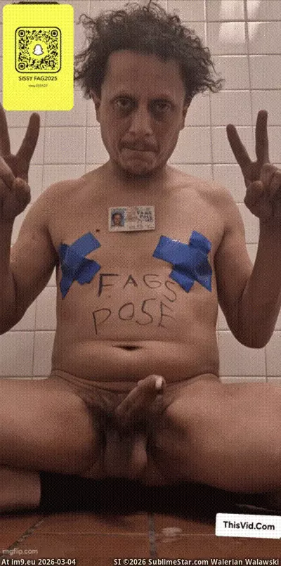 #Hentai #Exposed #Bitch #Faggot #Futa #Sissy #Futanari #Sissyfag2025 #Lolitzbj #Fags 1000074318 GIF (Obraz z album Faggot Billy Evans Cums))