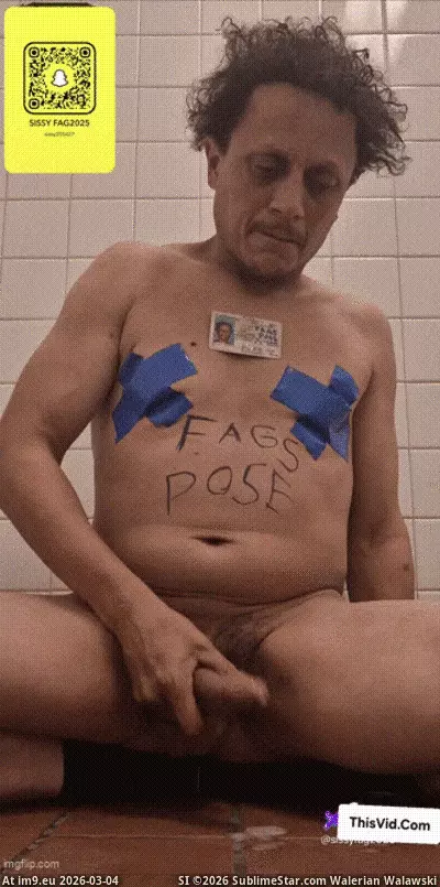 #Hentai #Exposed #Bitch #Faggot #Futa #Sissy #Futanari #Sissyfag2025 #Lolitzbj #Fags 1000074319 GIF (Obraz z album Faggot Billy Evans Cums))