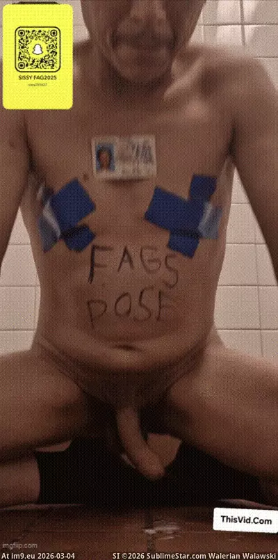 #Hentai #Exposed #Bitch #Faggot #Futa #Sissy #Futanari #Sissyfag2025 #Lolitzbj #Fags 1000074321 GIF (Imagen de album Faggot Billy Evans Cums))