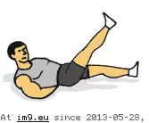 #Animated 14Flutterkicks (animated) GIF (Bild von album Core exercises animations))