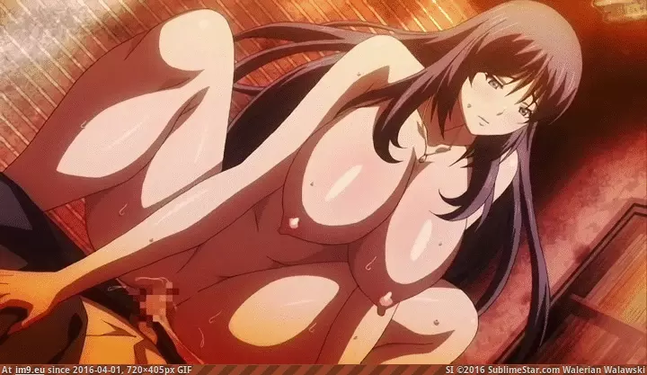 #Hitozuma 18.Kyonyuu Hitozuma Onna Kyoushi Saimin GIF (Изображение из альбом ryuuounaga))