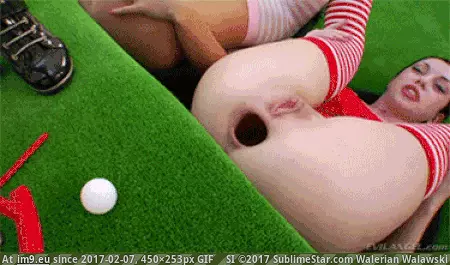 #Anal #Sodomy #Mini #Putting #AnalGIF #SodomyGIF #ButtfuckingGIF [Anal GIF] Anyone want to go mini putting? GIF (Obraz z album My r/ANAL favs)