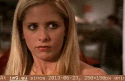 #Buffy buffy GIF (Image of album reaction))