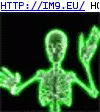 #Dance #Skeleton #Colored Colored Skeleton Dance GIF (Bild von album Evil, dark GIF's - avatars and horrors))