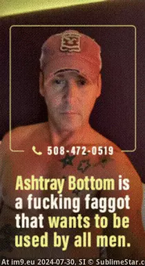 #Animated #Bottom #Destroy #Brian #Gay #Fag Destroy-the-fag GIF (Изображение из альбом Brian Tremblay Faggot)