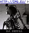 #Skull Dj Skull GIF (Image of album Evil, dark GIF's - avatars and horrors))