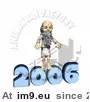 #Animated #Time #Jumping #Father #Clipart Father Time Jumping On 2006 Animated Clipart GIF (Изображение из альбом Rehost))