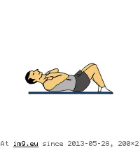 #Animated #Sit #Twist #Full Full Sit Up Twist (animated) GIF (Image de album Core exercises animations))