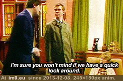 #Funny  #Quick [Funny] A quick look around GIF (Imagen de album My r/FUNNY favs))
