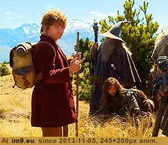 #Funny #Rude #Hobbit [Funny] A Rude Hobbit 23 GIF (Obraz z album My r/FUNNY favs))