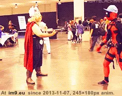 #Gifs #Deadpool #Funny [Funny] Best of Deadpool (gifs) 1 GIF (Image of album My r/FUNNY favs))