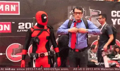 #Gifs #Deadpool #Funny [Funny] Best of Deadpool (gifs) 10 GIF (Image of album My r/FUNNY favs))