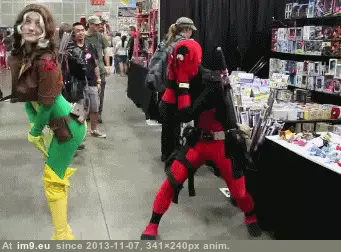 #Gifs #Deadpool #Funny [Funny] Best of Deadpool (gifs) 12 GIF (Image of album My r/FUNNY favs))