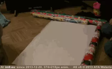 #Funny #Gift #Wrap #How [Funny] How to wrap your reddit gift GIF (Image of album My r/FUNNY favs))