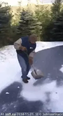 #Funny  #Shovel [Funny] Just need to shovel this last little.... GIF (Image de album My r/FUNNY favs))
