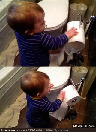 #Funny #For #Reason #Roll #Good #Toilet [Funny] Only 1 good reason for a BACKWARDS TOILET ROLL GIF (Image of album My r/FUNNY favs))