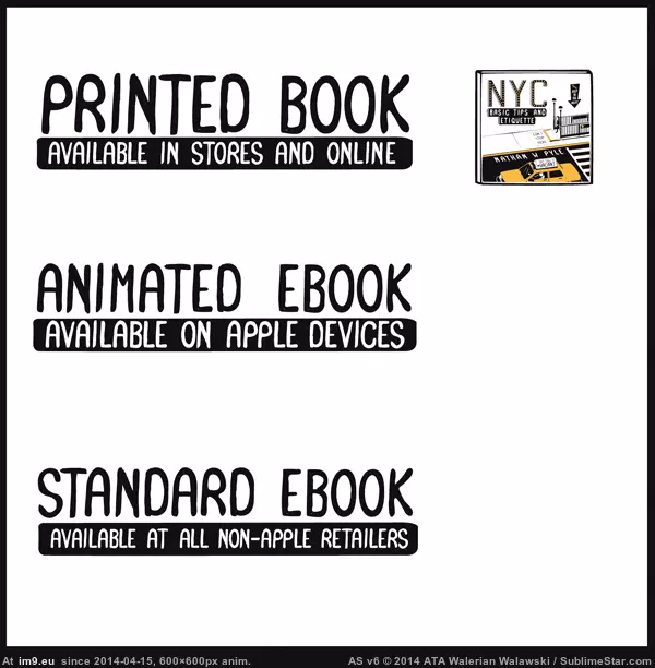 #Funny #Year #Real #Born #Shelves #Book #Nyc #Pages [Funny] Thank you, Reddit. The NYC book born on Reddit last year is on real shelves today. Here are 27 pages that made the book  GIF (Bild von album My r/FUNNY favs))