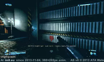#Gaming #Thought #Marines #Scarier #Aliens #Colonial [Gaming] Aliens: Colonial Marines is scarier than I thought it would be. GIF (Image of album My r/GAMING favs))