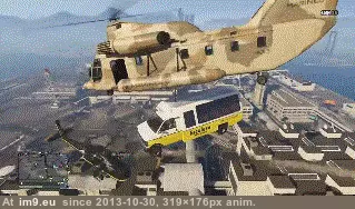 #Gaming #Bouncy #Gtav #Bus [Gaming] GTAV - Bouncy Bus GIF (Imagen de album My r/GAMING favs))