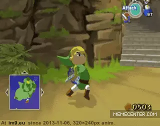 #Gaming #Did #Waker #Wrong #Wind [Gaming] I think I did something wrong. (Wind Waker) GIF (Изображение из альбом My r/GAMING favs))
