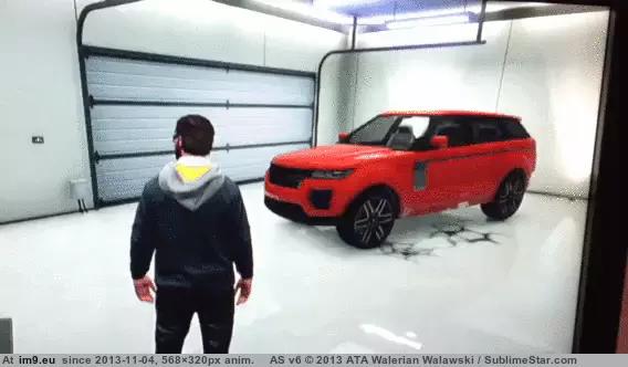 #Gaming #Gta5 #Demented #Car [Gaming] I think my car is demented (gta5) GIF (Image of album My r/GAMING favs))