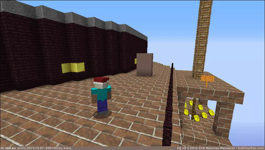 #Gaming #Moving #Recreation #Whomp #Mario #Progress [Gaming] Mario 64 recreation progress: Moving Whomp GIF (Изображение из альбом My r/GAMING favs))