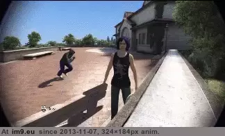 #Gaming #Skate #Robbery #Wrong [Gaming] [Skate 3] Robbery gone wrong GIF (Imagen de album My r/GAMING favs))
