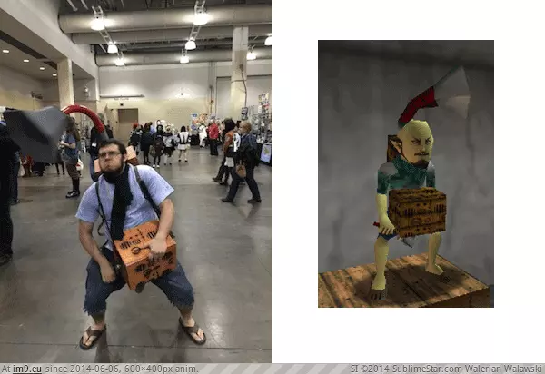 #Gaming #Damn #Cosplay #Good [Gaming] This is a damn good cosplay GIF (Image of album My r/GAMING favs))