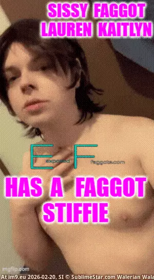 in Exposed sissy faggot Humiliation sissy fag IMG_9015 GIF (Imagen de album Exposed sissy faggot Humiliation sissy fag))