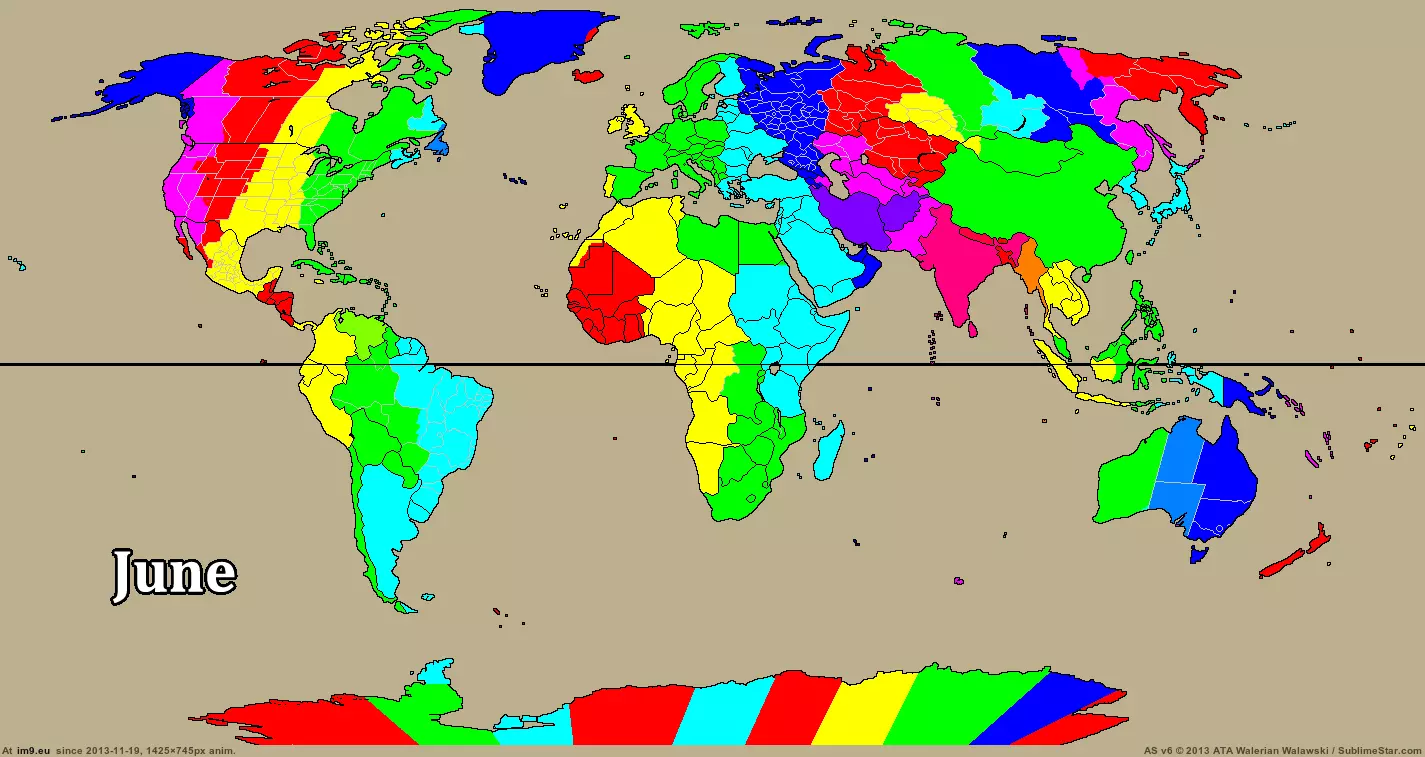 #Time #Showing #Zones #Affects #Dst #How #Animation [Mapporn] [OC] Animation showing how DST affects time zones [1425x745] GIF (Image of album My r/MAPS favs))