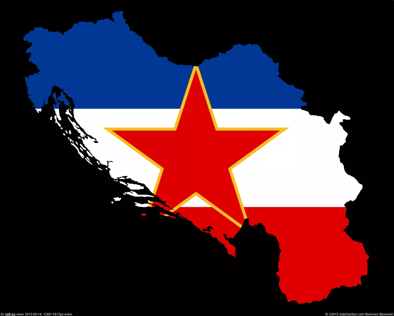 #Yugoslavia #Breakup [Mapporn] The breakup of Yugoslavia [1280x1013] [GIF] GIF (Image of album My r/MAPS favs))