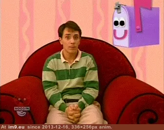 #Funny #Blue #Noticed #Mailbox #Clues #Daughter #Watching [Mildlyinteresting] Watching Blue's Clues with my daughter when I noticed something funny about Mailbox GIF (Image of album My r/MILDLYINTERESTING favs))