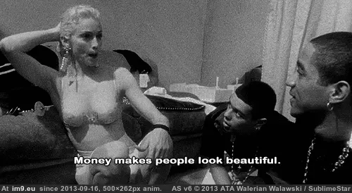#Beautiful #Money #People money-makes-people-look-beautiful GIF (Image de album Winston))