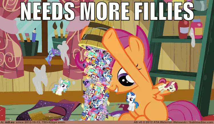 #Little #Pony #Fillies #Animation Needs More Fillies (My Little Pony Animation) GIF (Obraz z album Rehost))