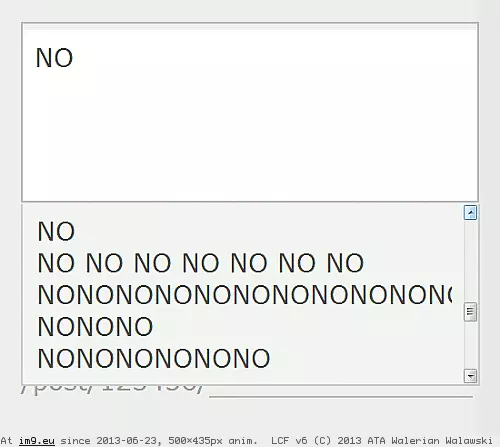 #Noo noo GIF (Image of album reaction))