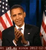 #Obama #Claps Obama claps GIF (Изображение из альбом Rehost))