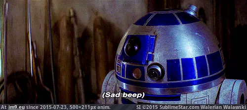 #R2d2 #Sad r2d2-sad-beep-gif GIF (Imagen de album Alternative-News.tk))