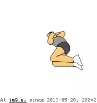 #Animated  #Crunch Side Crunch (animated) GIF (Bild von album Core exercises animations))