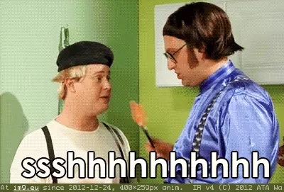 #Ssshhhhhh Ssshhhhhh GIF (Bild von album Rehost))