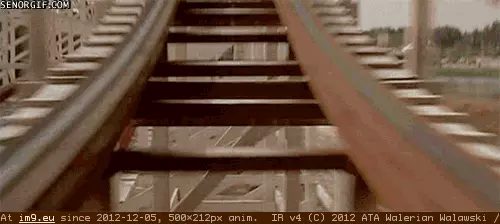 #Roller #Coaster This roller coaster is taking forever GIF (Obraz z album Rehost))