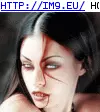 #Girl #Vampire Vampire Girl GIF (Изображение из альбом Evil, dark GIF's - avatars and horrors))