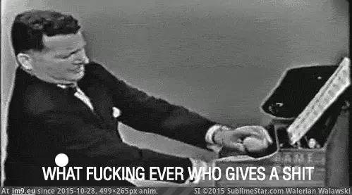 #Meme #Shit #Fucking What Fucking Ever, Who Gives a Shit (GIF funy meme) GIF (Bild von album Rehost))