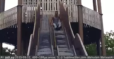 #Wtf #Beautiful #Slide #Design [Wtf] Beautiful slide design. GIF (Image of album My r/WTF favs))
