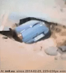 #Wtf #Car #Wellthatsucks #Sucked #Sinkhole [Wtf] Car getting sucked into a sinkhole (wellthatsucks) GIF (Image of album My r/WTF favs))