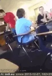#Wtf #You #Mad #Desk #Rammed #Head #Person [Wtf] Have you ever been so mad that you rammed your desk into another person's head? GIF (Image de album My r/WTF favs))
