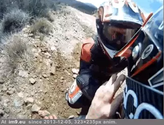 #Wtf #Cover #Helmets #Can [Wtf] Helmets can't cover everything... GIF (Imagen de album My r/WTF favs))