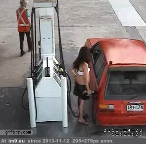 #Wtf #Not #Steal #How #Gas [Wtf] How not to steal gas. GIF (Image of album My r/WTF favs))