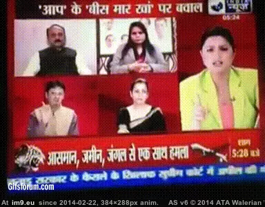 #Wtf #Indian #Reality #News #Channel [Wtf] Indian news channel reality GIF (Image of album My r/WTF favs))
