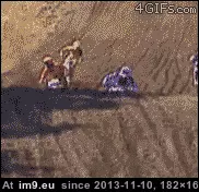 #Wtf #Off #Race #Motorcyclist #Falls #Bike [Wtf] Motorcyclist falls off bike during race. GIF (Image of album My r/WTF favs))
