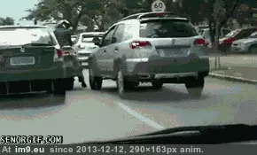 #Wtf #Rage #Road [Wtf] Road Rage. GIF (Image of album My r/WTF favs))